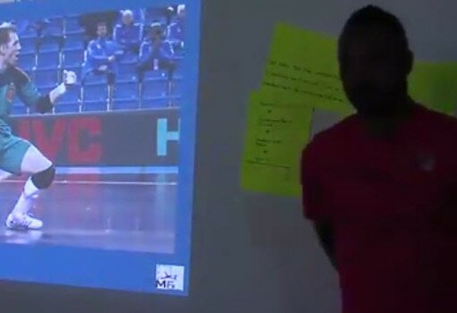 La Resiliencia del Portero de Futsal. Estación teórica categoría senior del Campus MFS